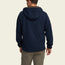 Chisos Hooded Pullover - Capillary Waves : Dark Blue