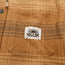 Salvo Hooded Blanket Flannel - Mesa Plaid : Duck Brown