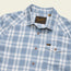La Grange Lightweight Flannel - Cohen Plaid : Iron Blue