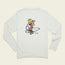 El Monito Surfs Longsleeve Cotton T-Shirt