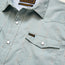 H Bar B Tech Longsleeve - Supernova Stripe : Ash Blue
