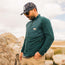 Talisman Grid Fleece Jacket - Dark Teal