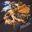 A graphic features a skull with yellow flowers growing through it, a Texas flag in the background, and the text ACL Music Festival written at the bottom—part of the Yellow Rose Collection by Howler Bandanas.