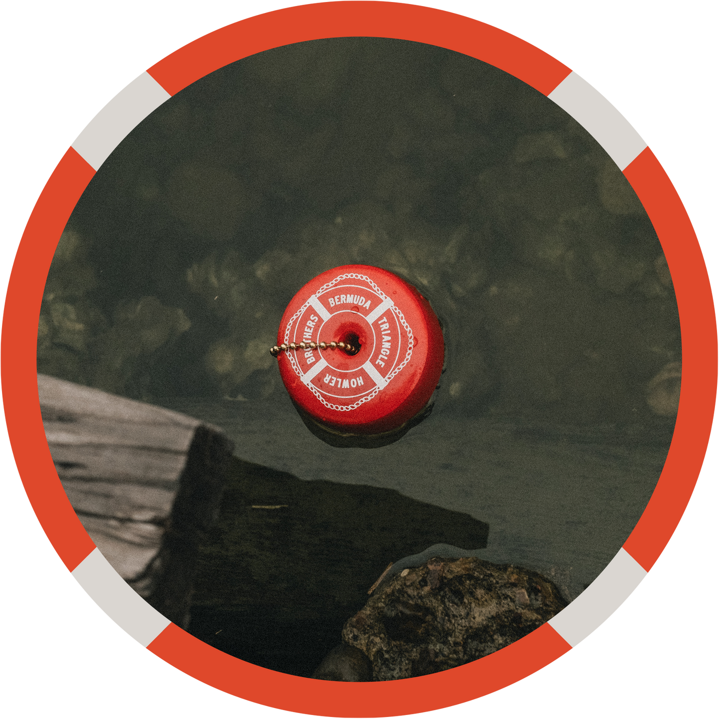 Bermuda Triangle Floatie Keychain - View 2