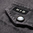 Dust Up Denim Snapshirt - Jovi Grey Wash