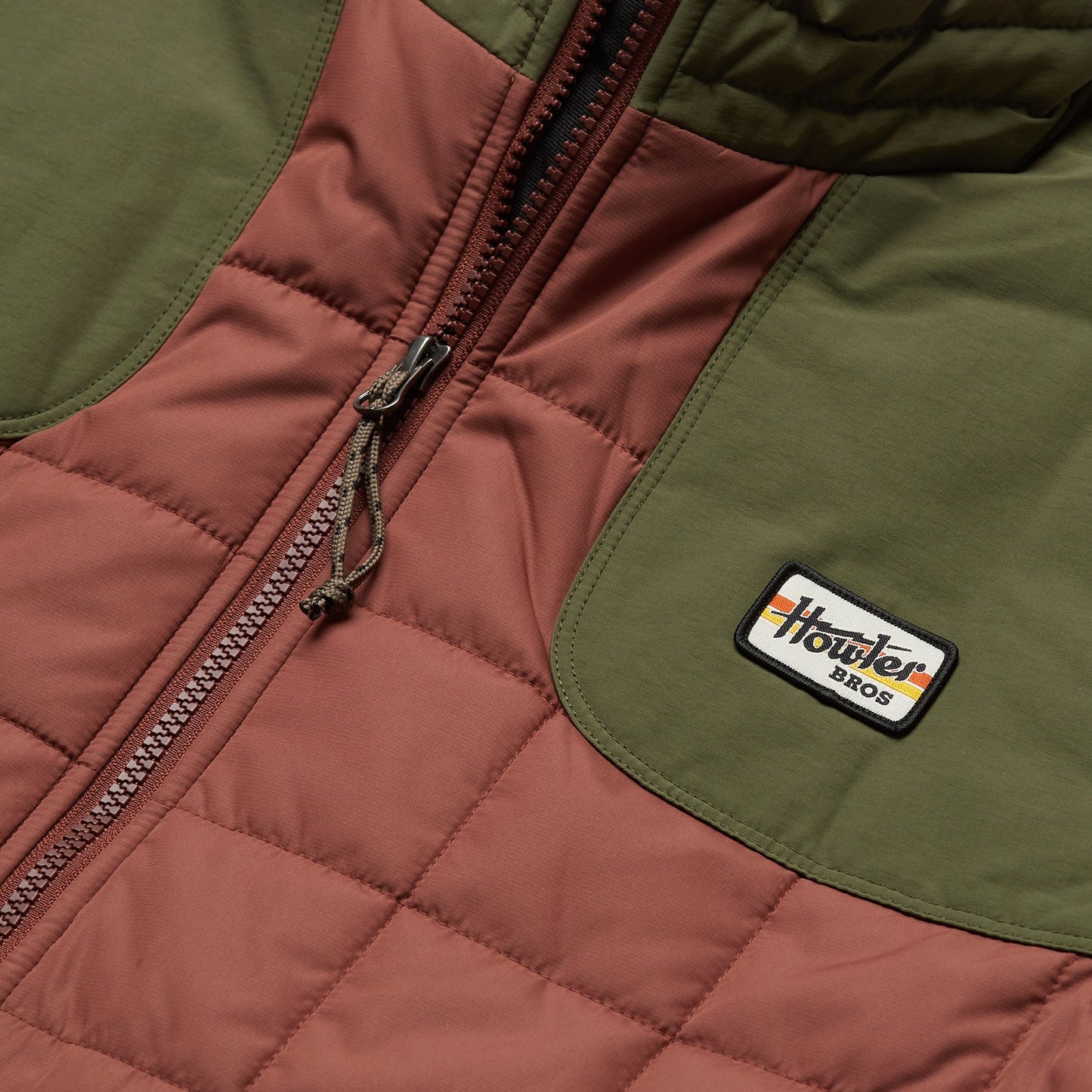 Merlin Jacket - Cherrywood / Olivetree - View 2