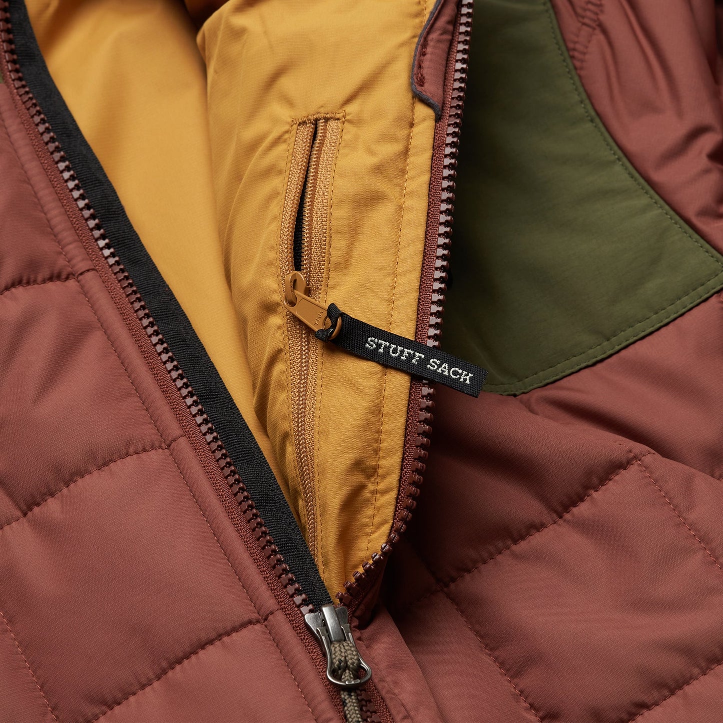 Merlin Jacket - Cherrywood / Olivetree - View 7