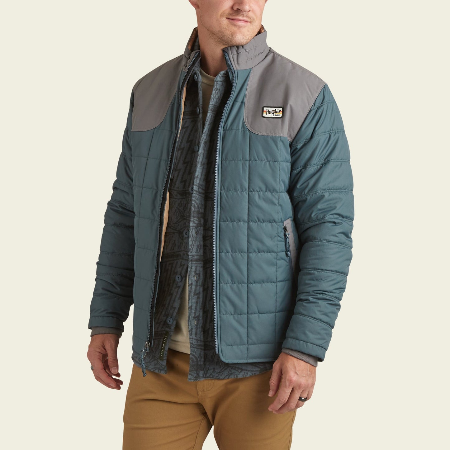Merlin Jacket - Dark Slate / Dove Grey - View 4