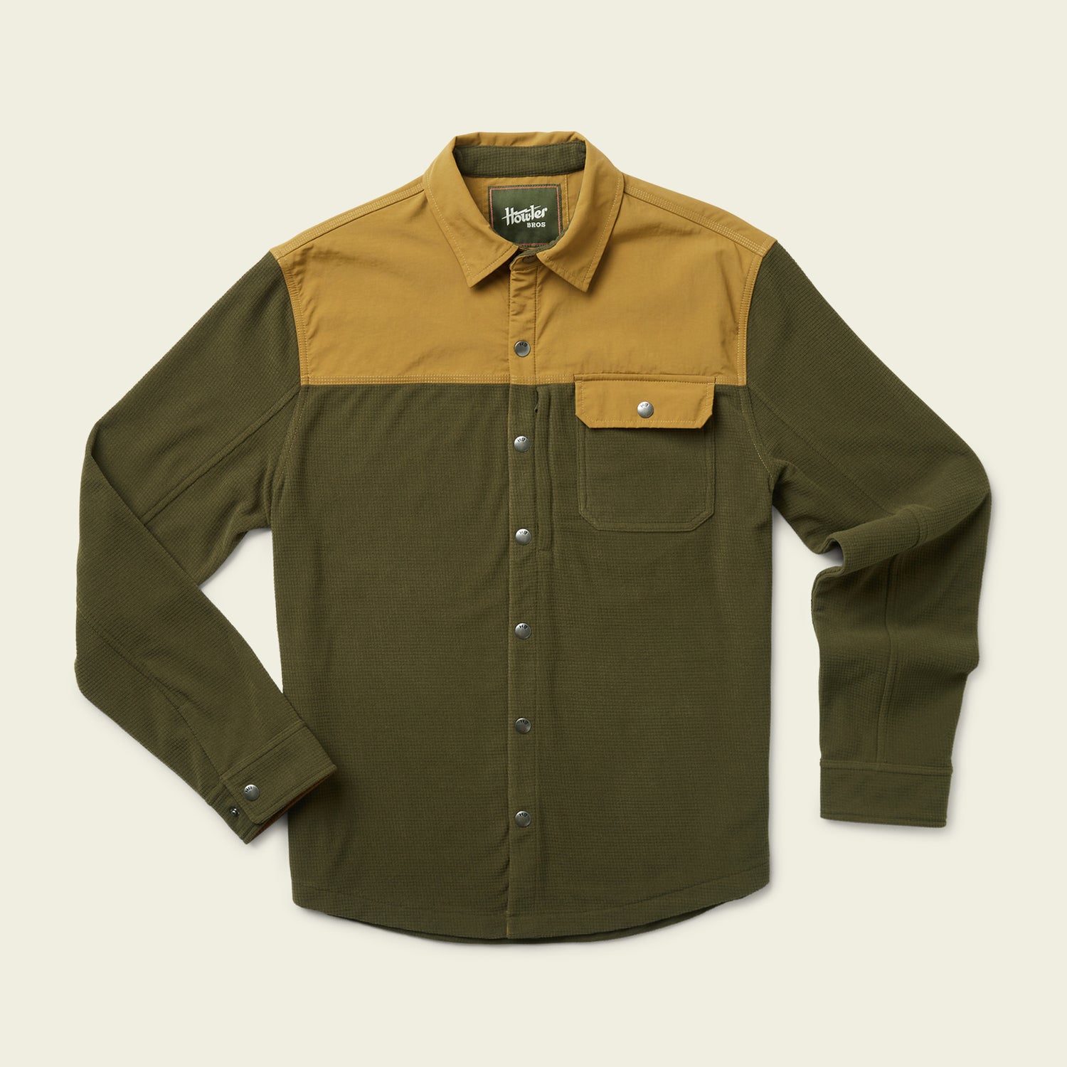 Vapors Grid Fleece Overshirt - View 2
