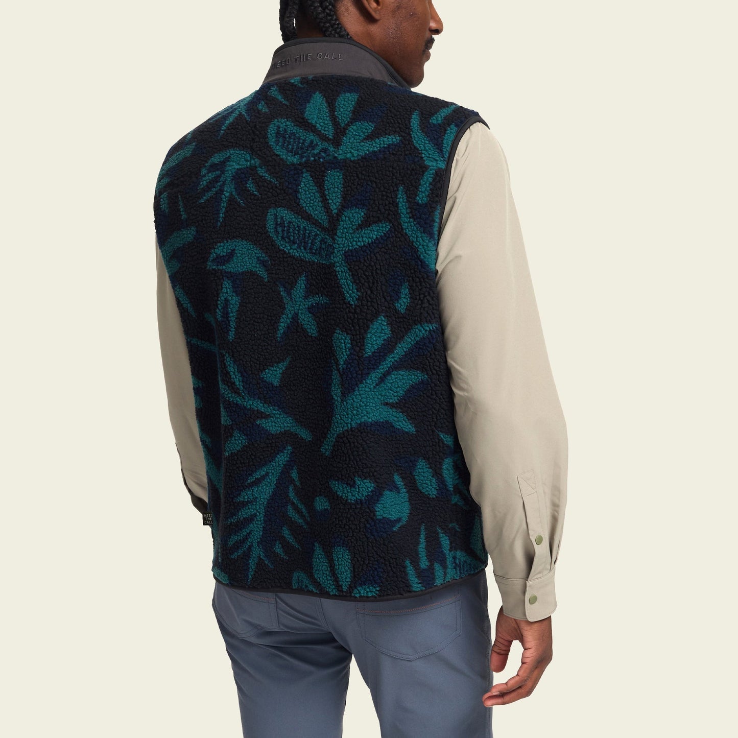 Chisos Fleece Vest - Forgotten Forest : Antique Black - View 5