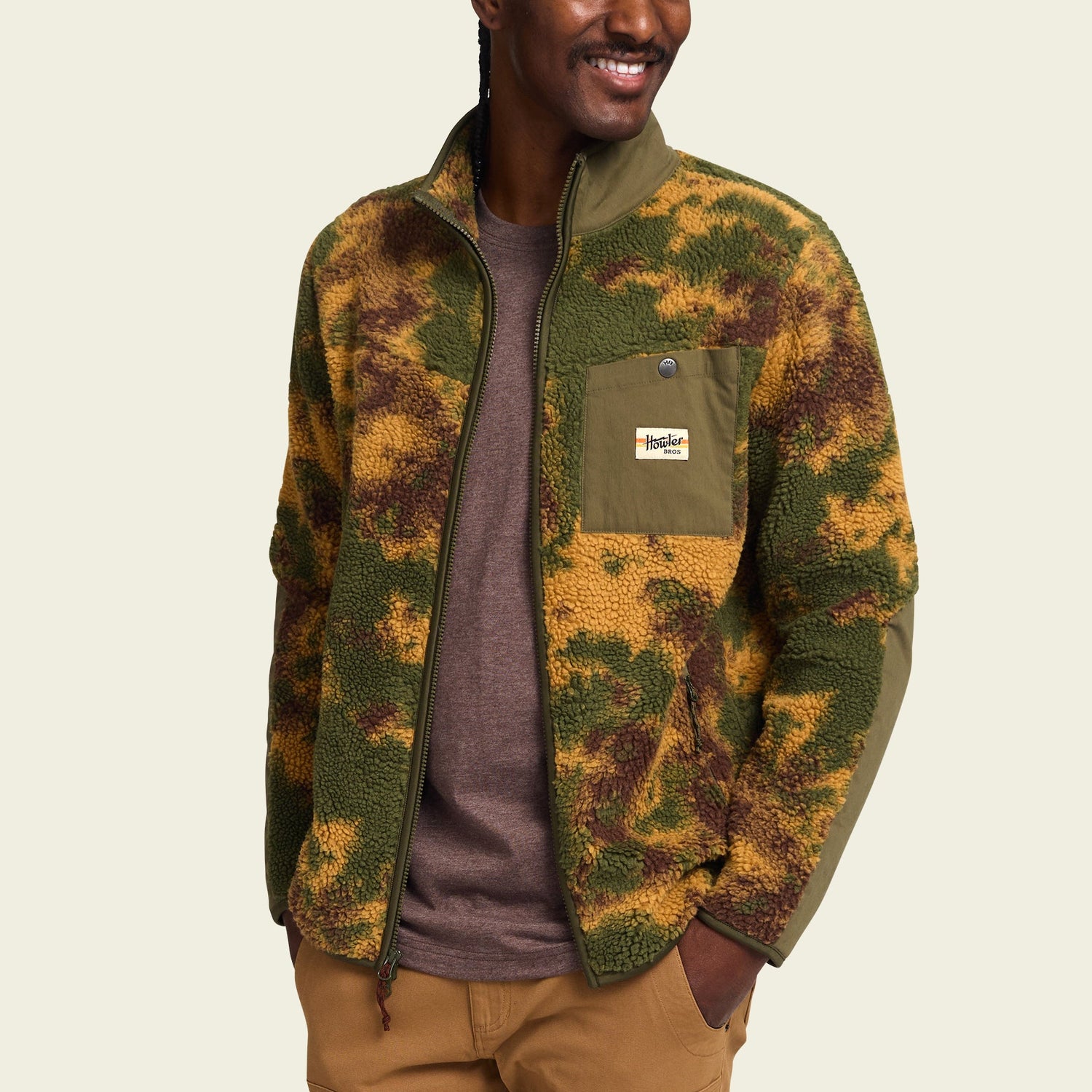 Chisos Fleece Jacket - Inkblots : Camo - View 4