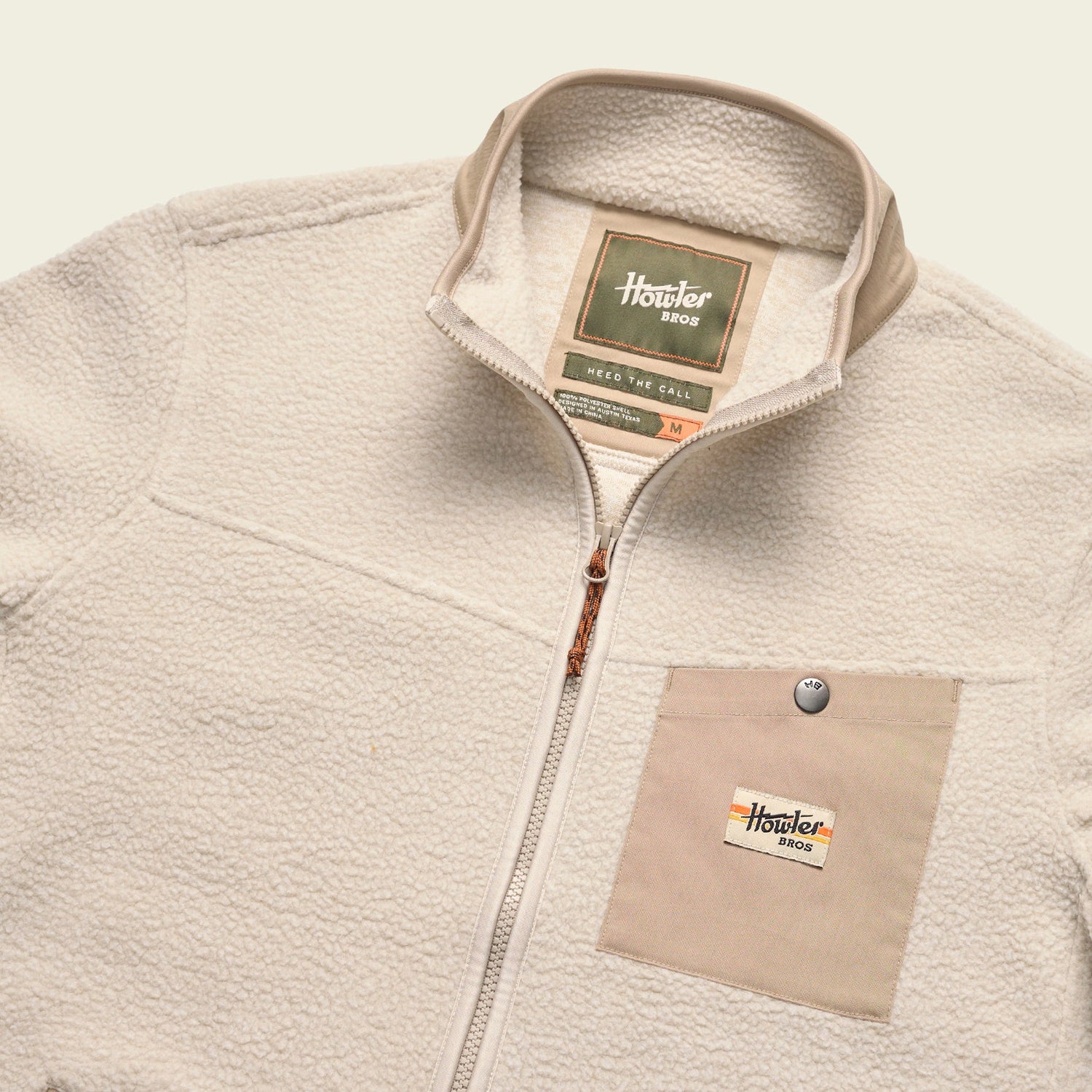 Chisos Fleece Jacket - Oatmeal - View 6