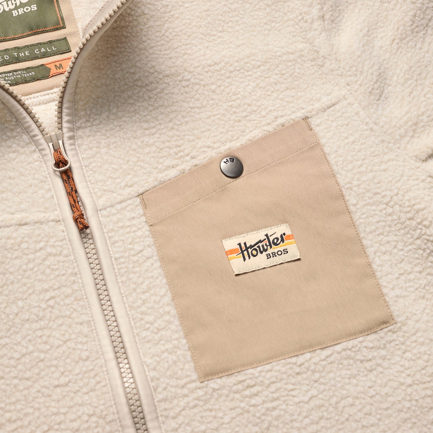 Chisos Fleece Jacket - Oatmeal - View 3