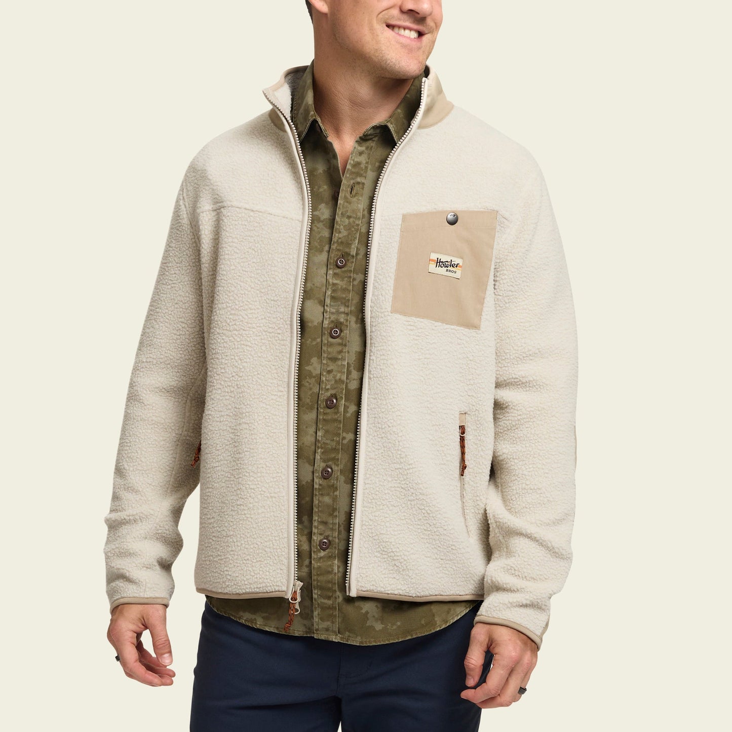 Chisos Fleece Jacket - Oatmeal - View 4