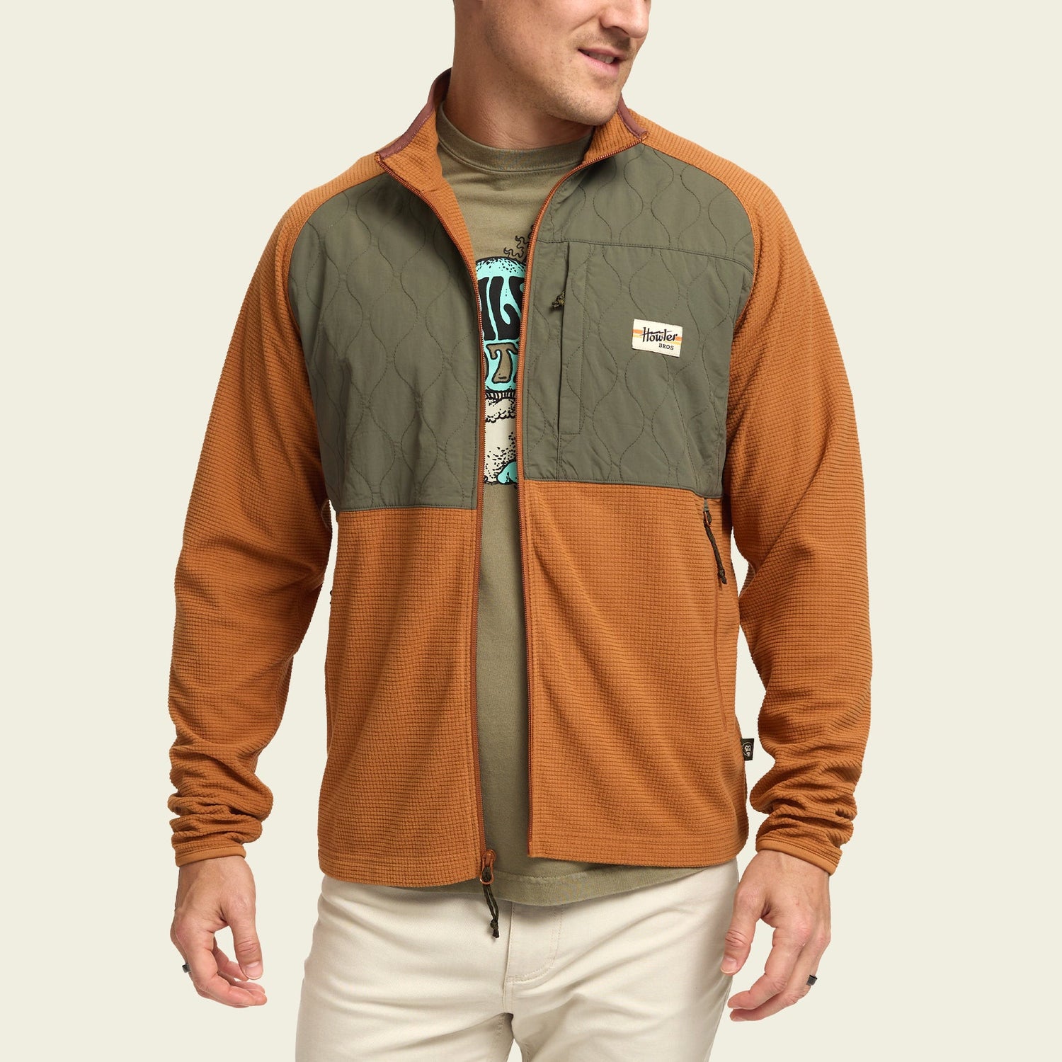 Talisman Fleece Jacket - Adobe - View 4