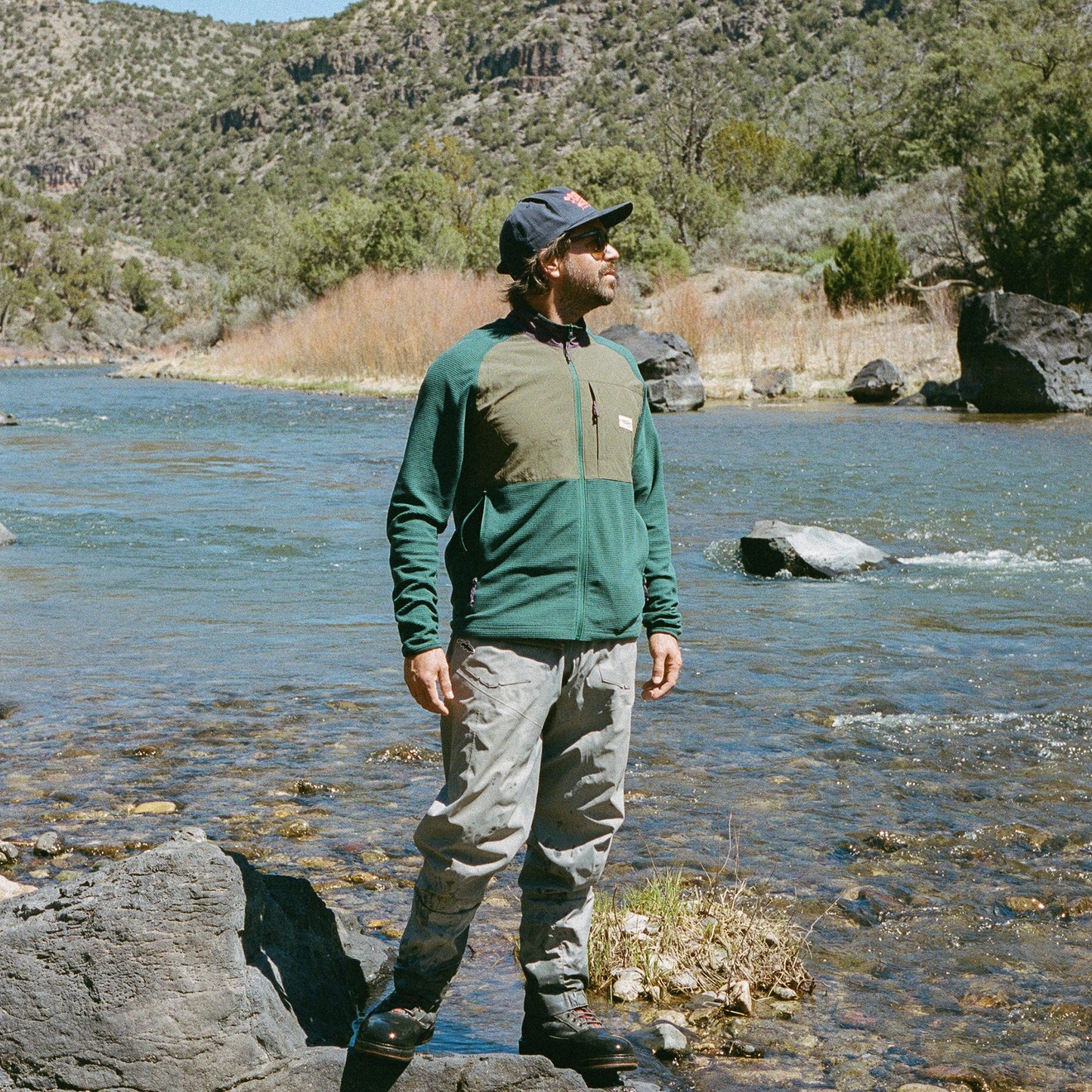 Talisman Fleece Jacket - Pine Green - View 2