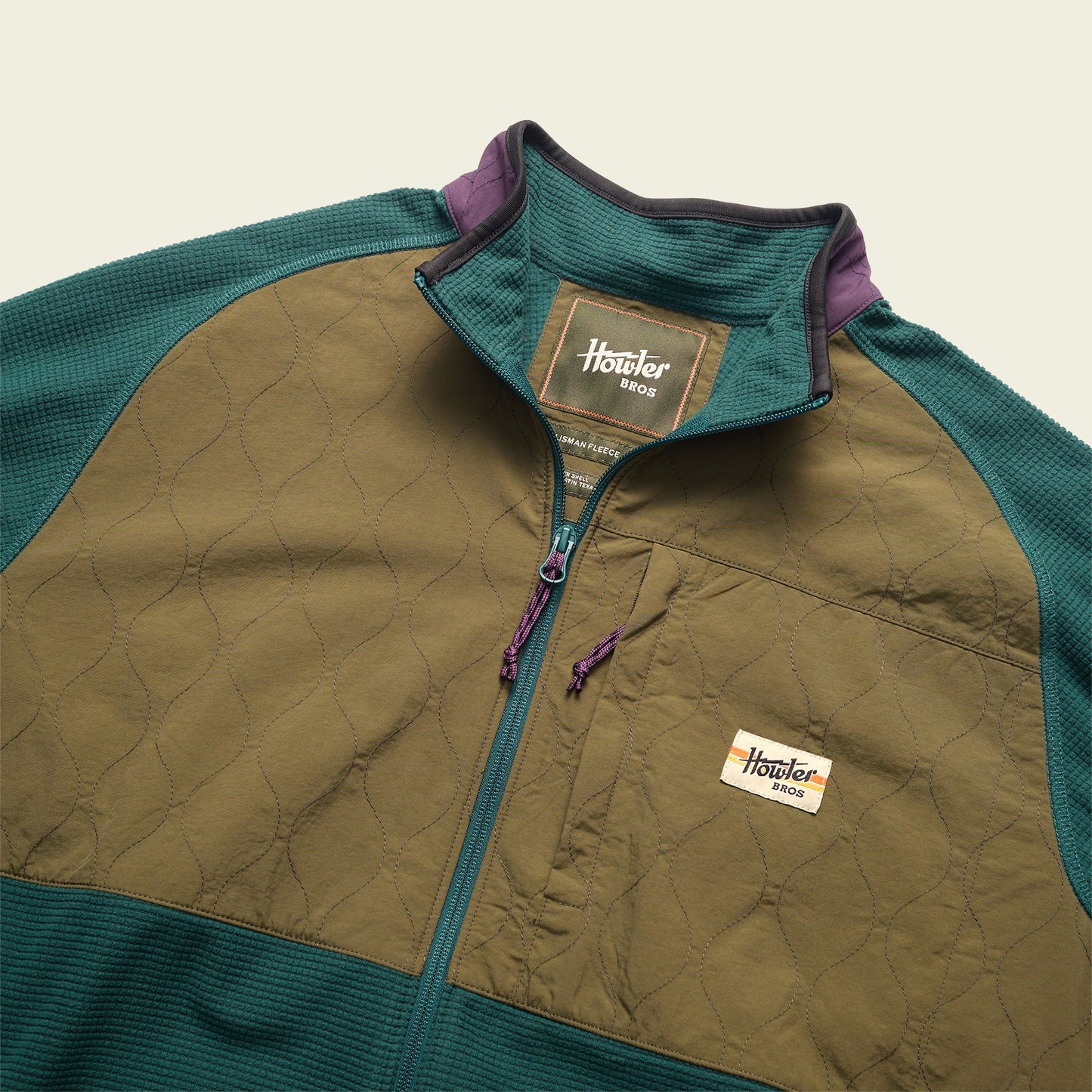 Talisman Fleece Jacket - Pine Green - View 3