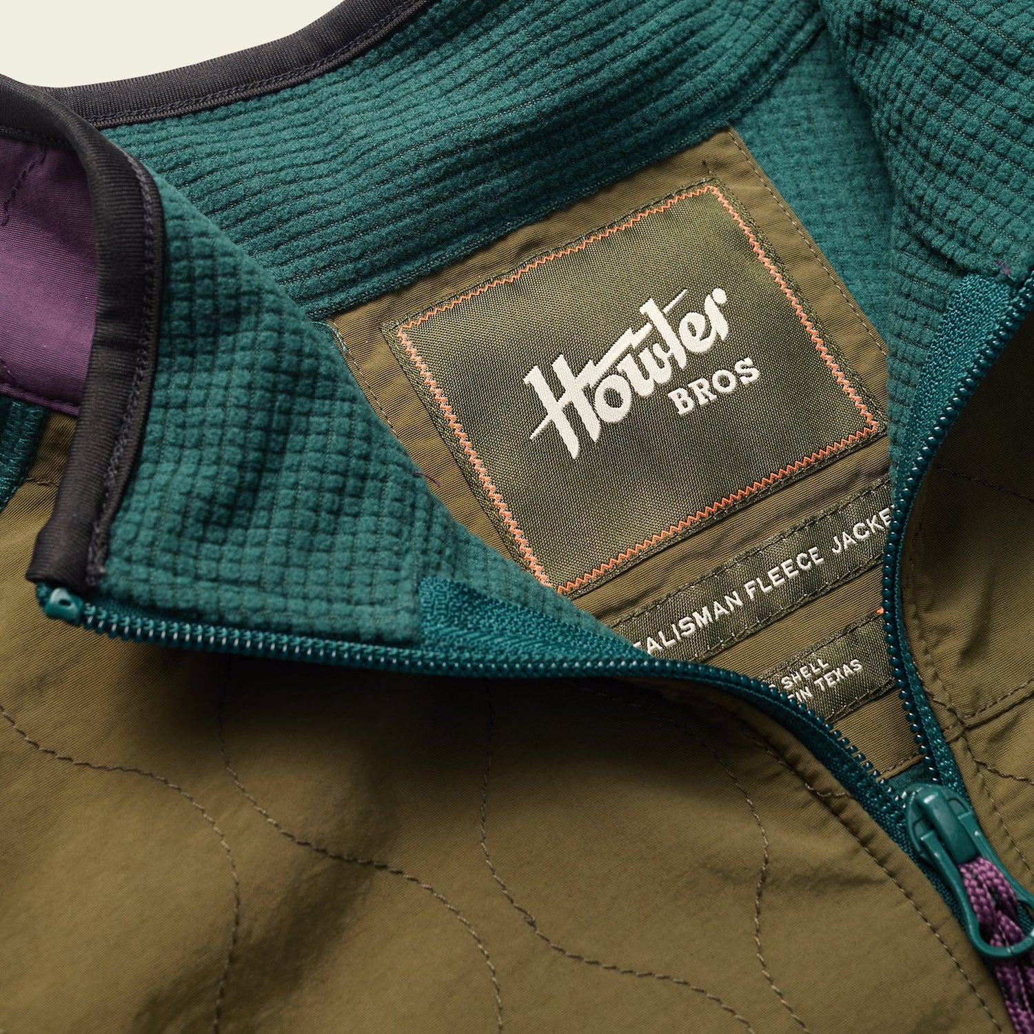Talisman Fleece Jacket - Pine Green - View 6