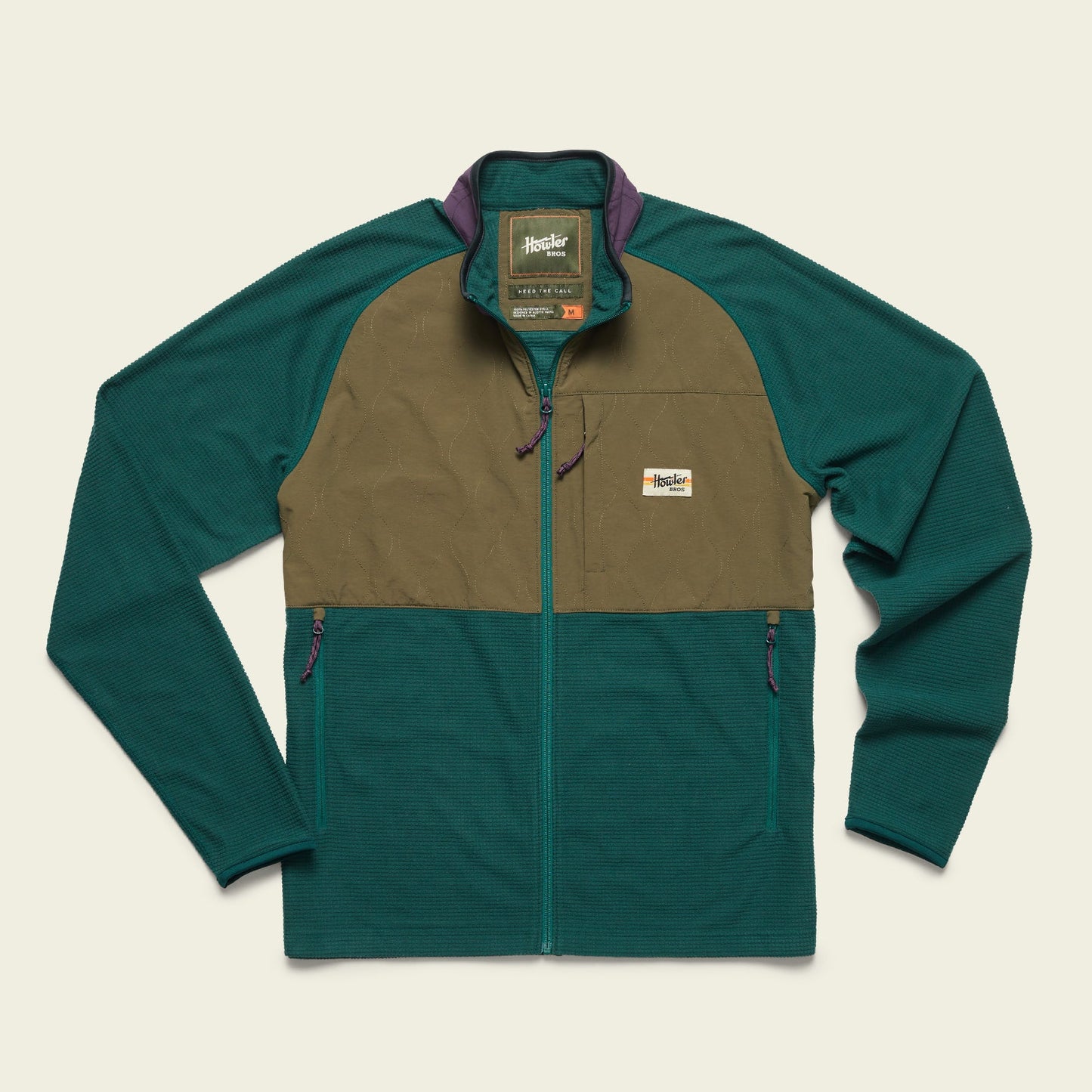 Talisman Fleece Jacket - Pine Green - View 1