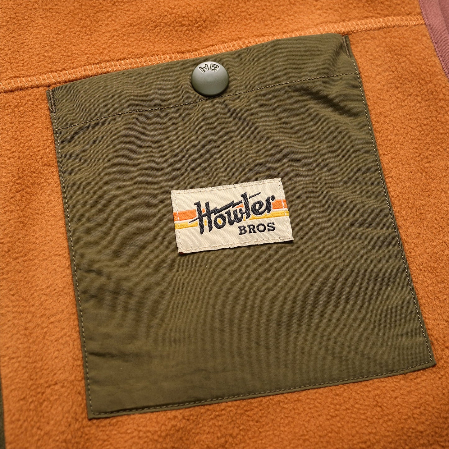 Free Range Fleece Vest - Adobe - View 3