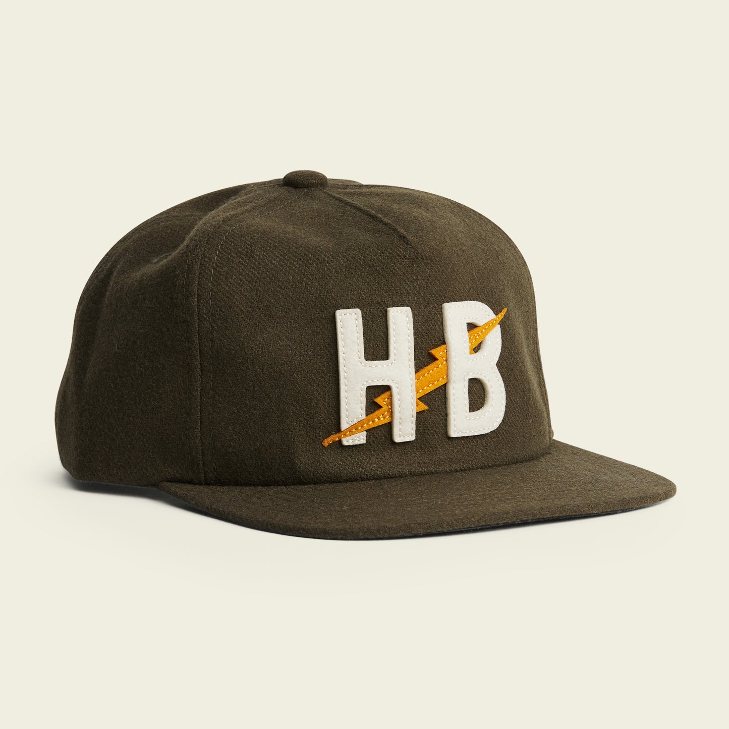 Big HB Snapback - Dark Olive - View 1