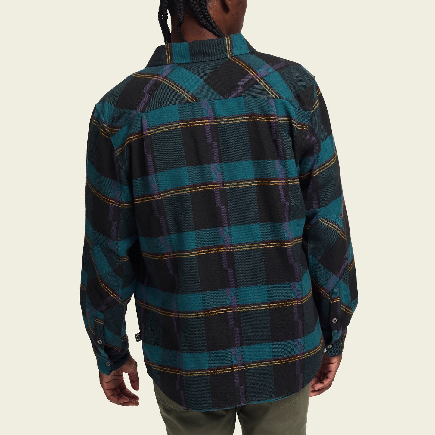 Harker's Flannel - Backdrop Plaid : Phantom Blue - View 5