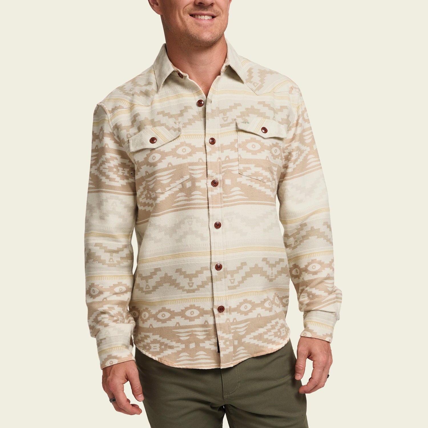 Sheridan Flannel - Terranova : Bone - View 4