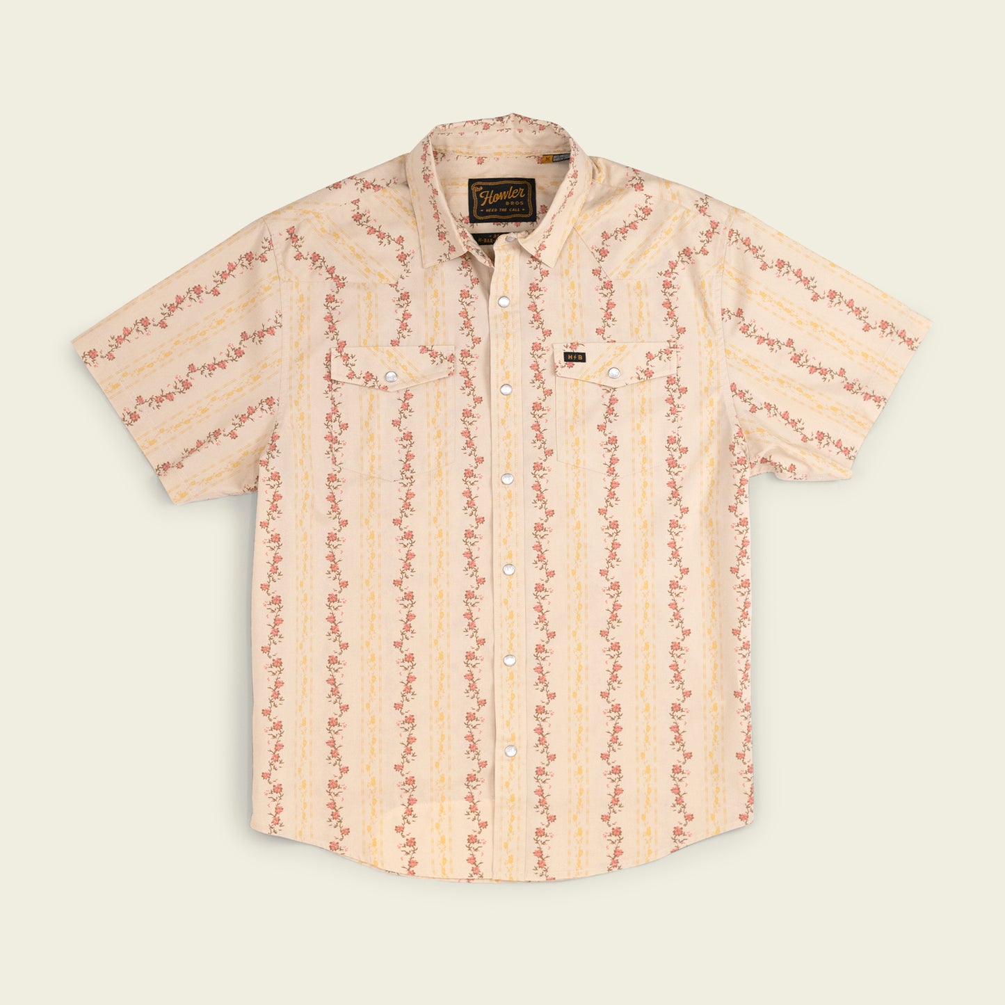 H Bar B Snapshirt - Hibiscus RIbbons - View 1