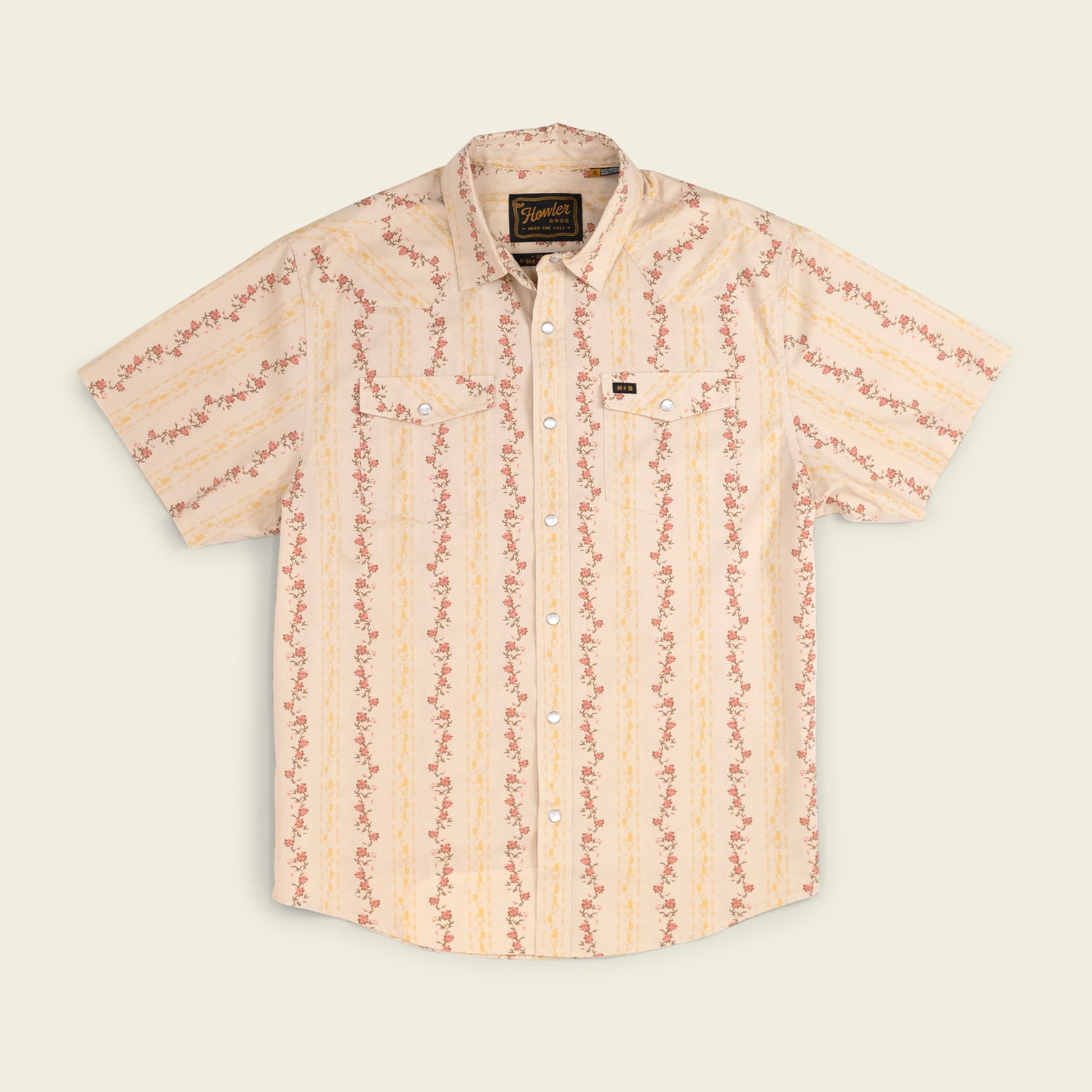 H Bar B Snapshirt - Hibiscus RIbbons - View 1
