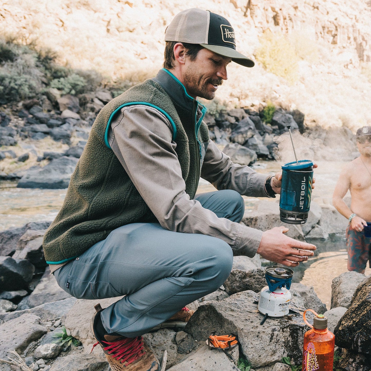 Chisos Fleece Vest - Fatigue - View 2