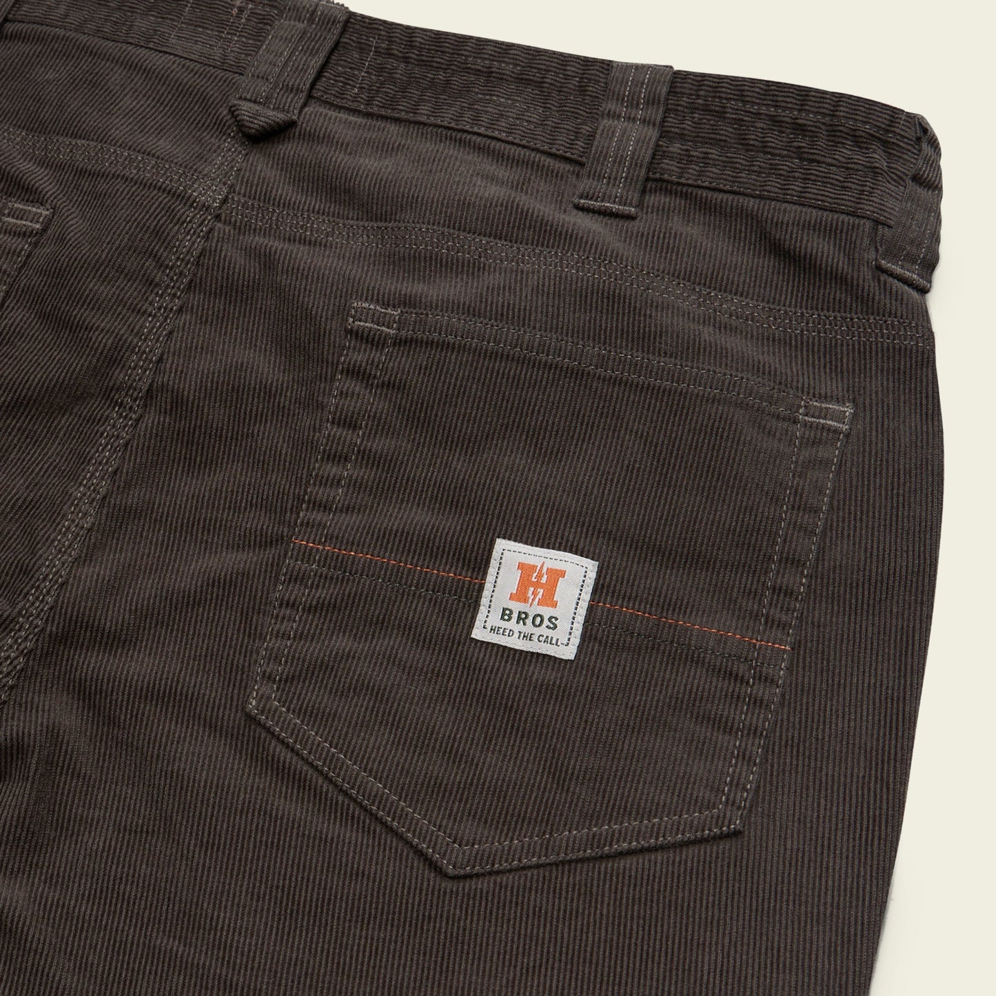 Frontside 5-Pocket Corduroy Pants - Charcoal - View 3