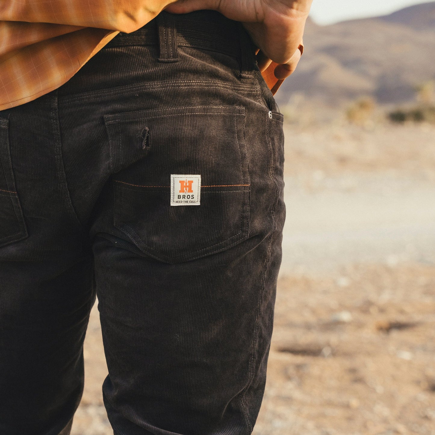 Frontside 5-Pocket Corduroy Pants - Charcoal - View 7