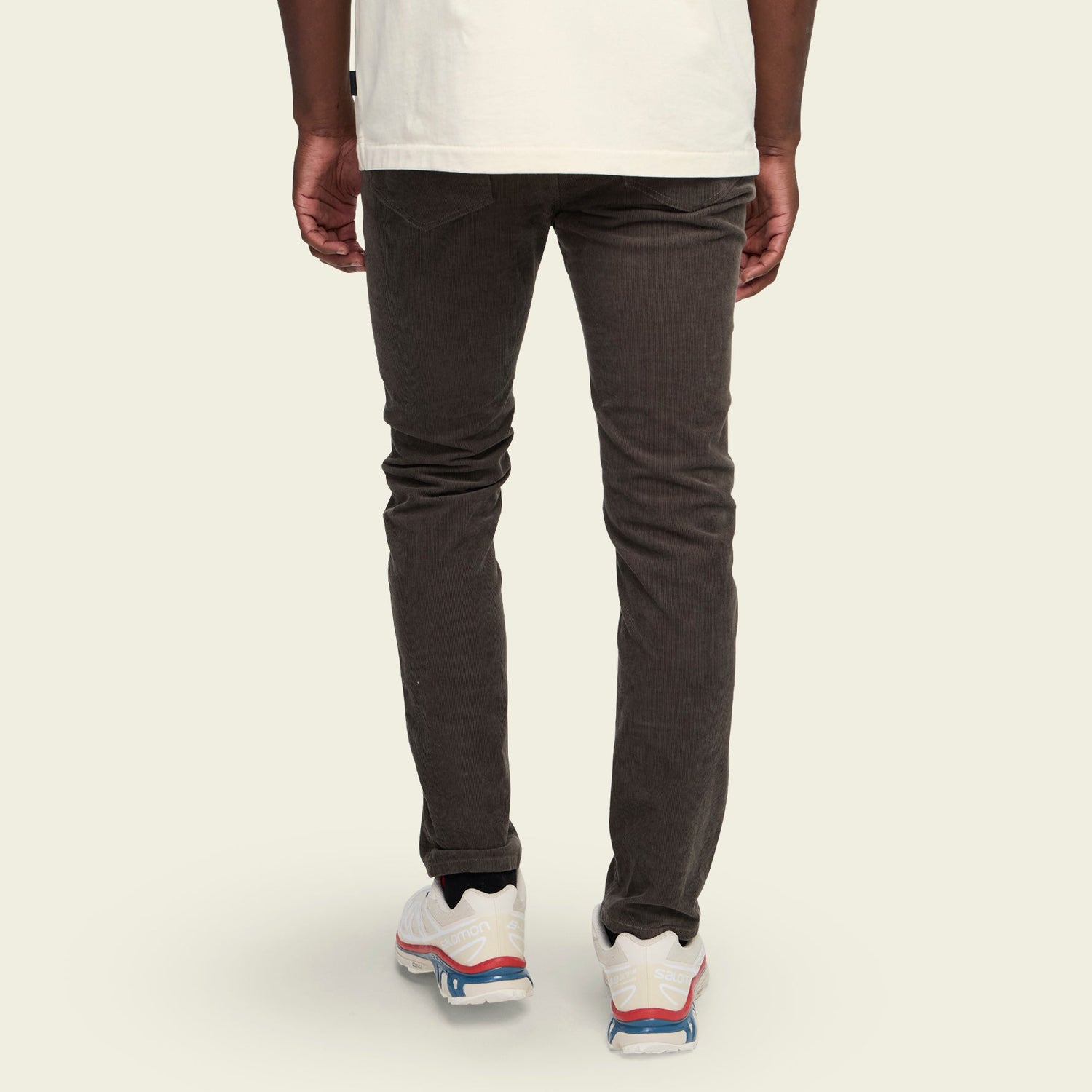 Frontside 5-Pocket Corduroy Pants - Charcoal - View 5