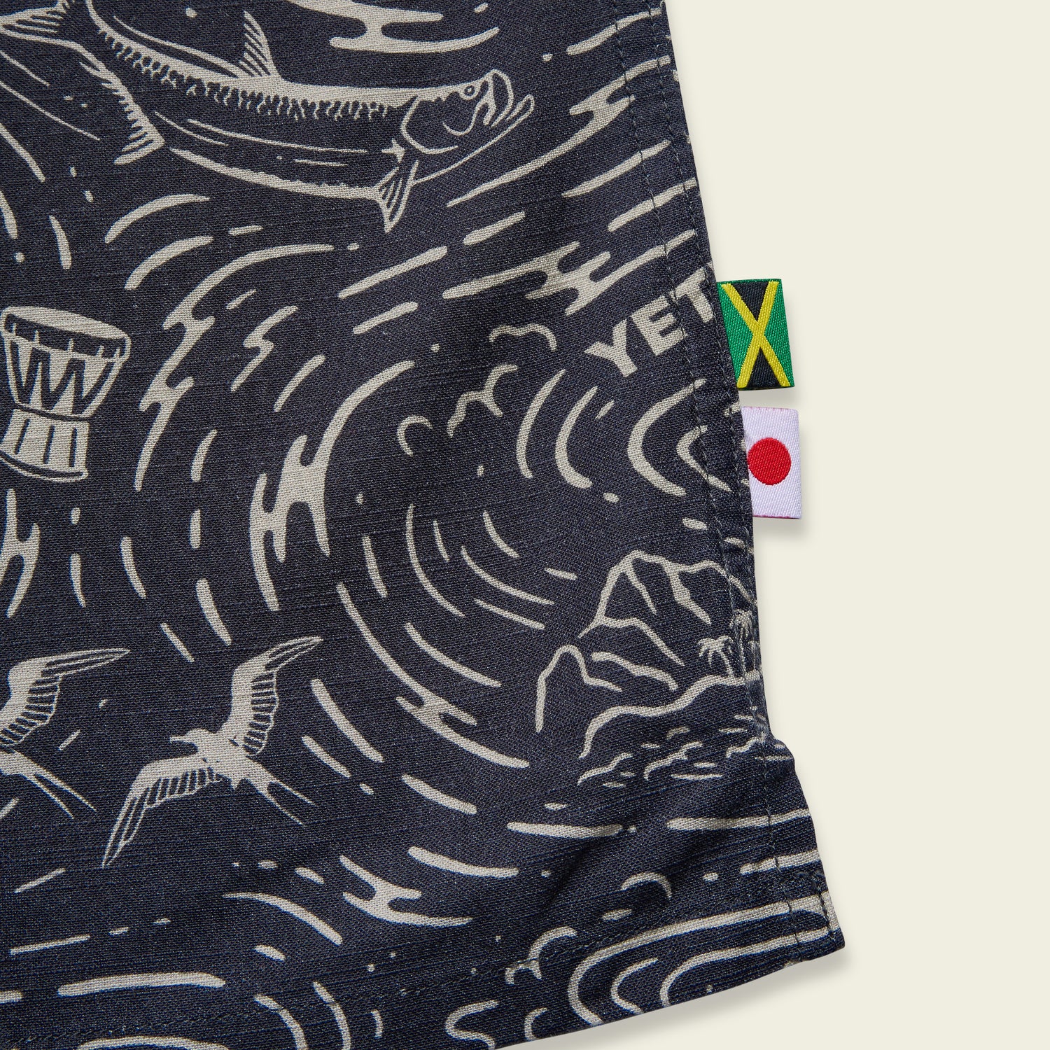 Dub Store Monoloha Shirt - Naoki Nautical : Antique Black - View 6