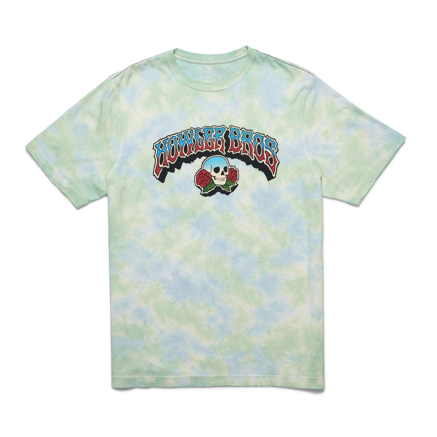 Skulls n’ Begonias Cotton T-Shirt - View 1