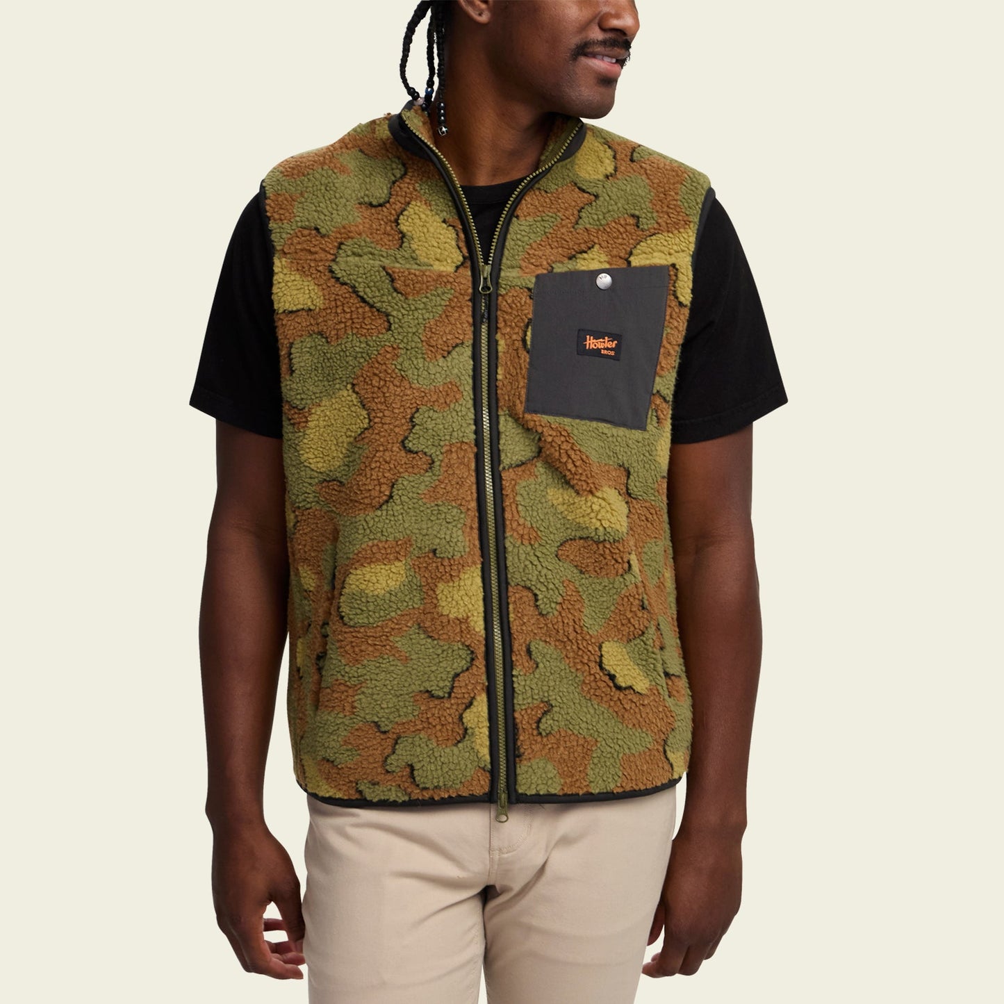 Chisos Fleece Vest - Mimetico : Fatigue - View 4