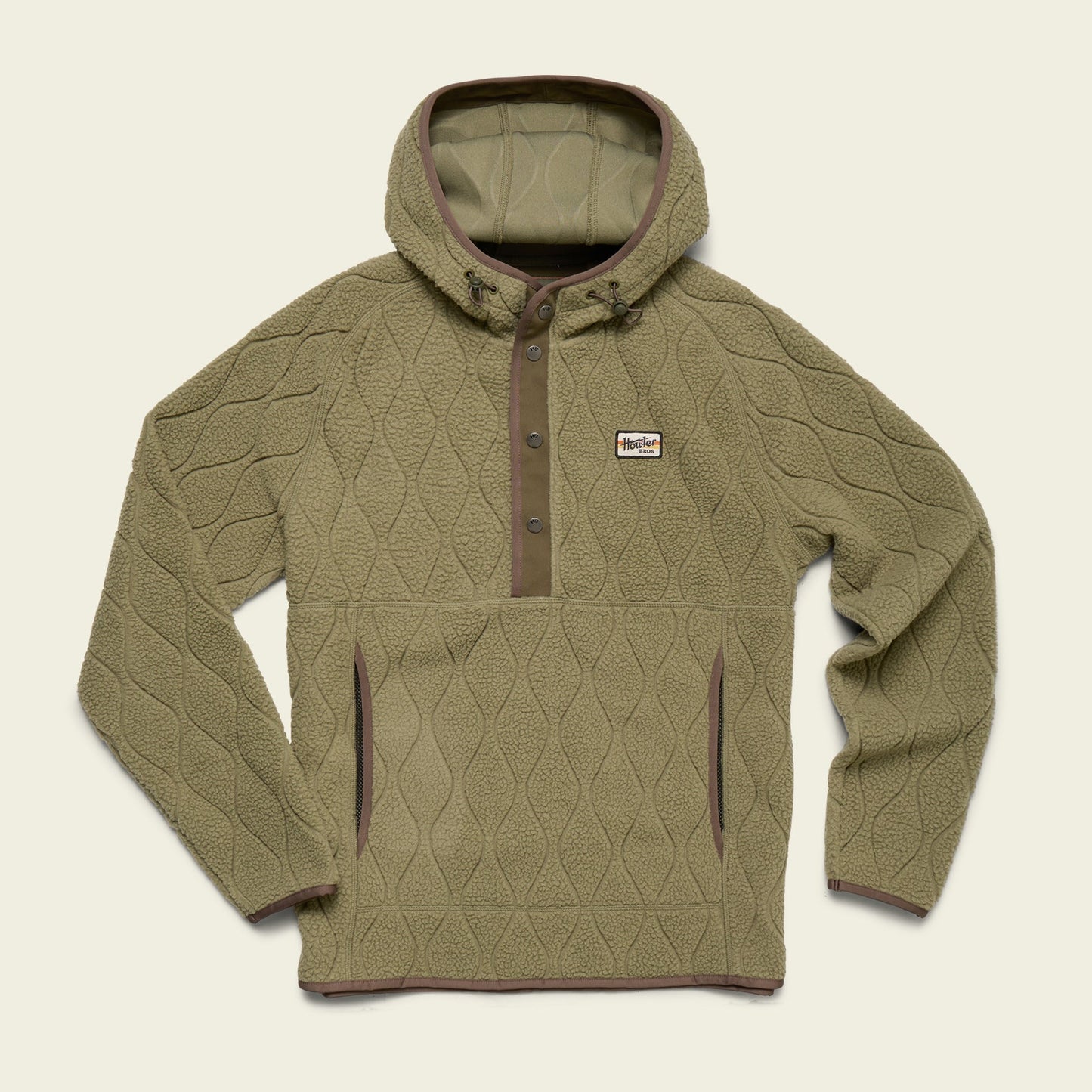 Chisos Hooded Pullover - Capillary Waves : Lichen Green - View 1