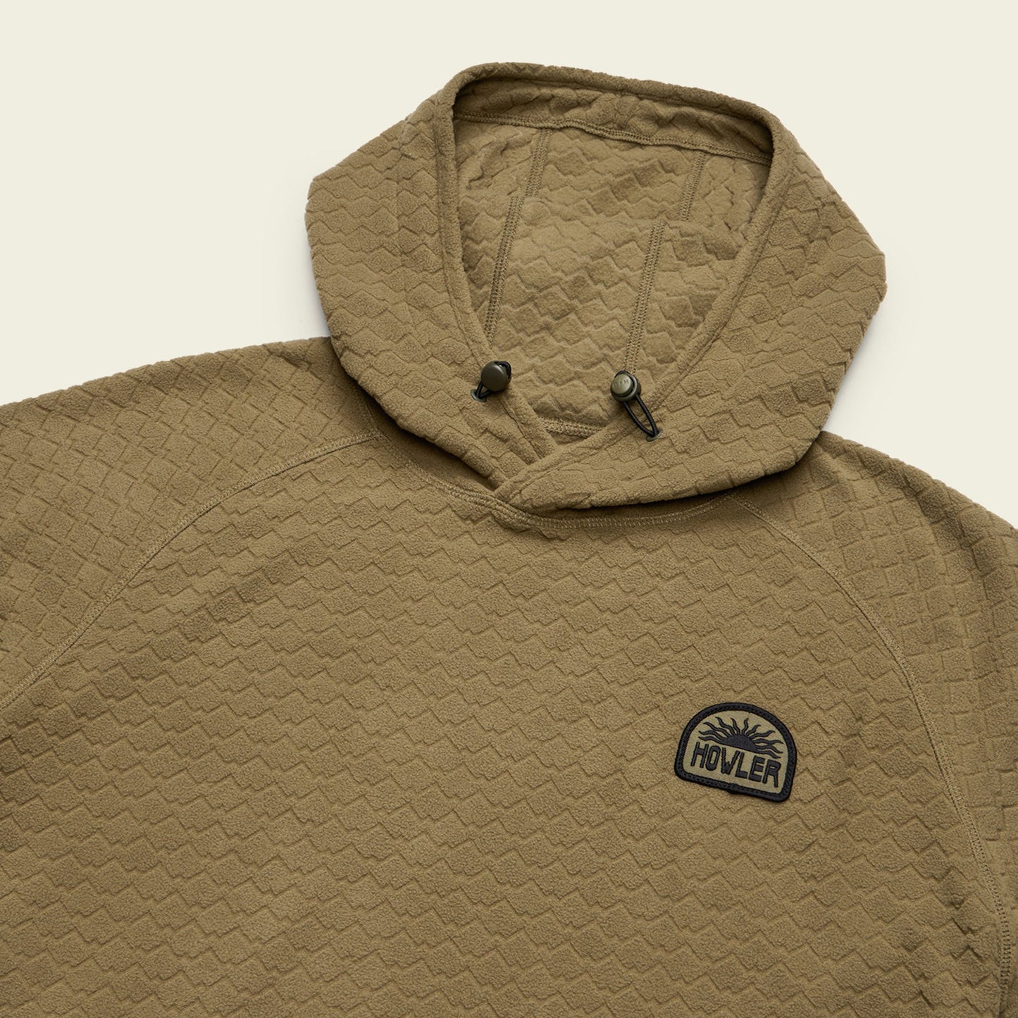 Palo Duro Fleece Hoodie - Mountain Grid : Fatigue - View 3