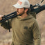 Palo Duro Fleece Hoodie - Mountain Grid : Fatigue