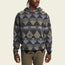 Tajima Hoodie - Mitla Motifs : True Black