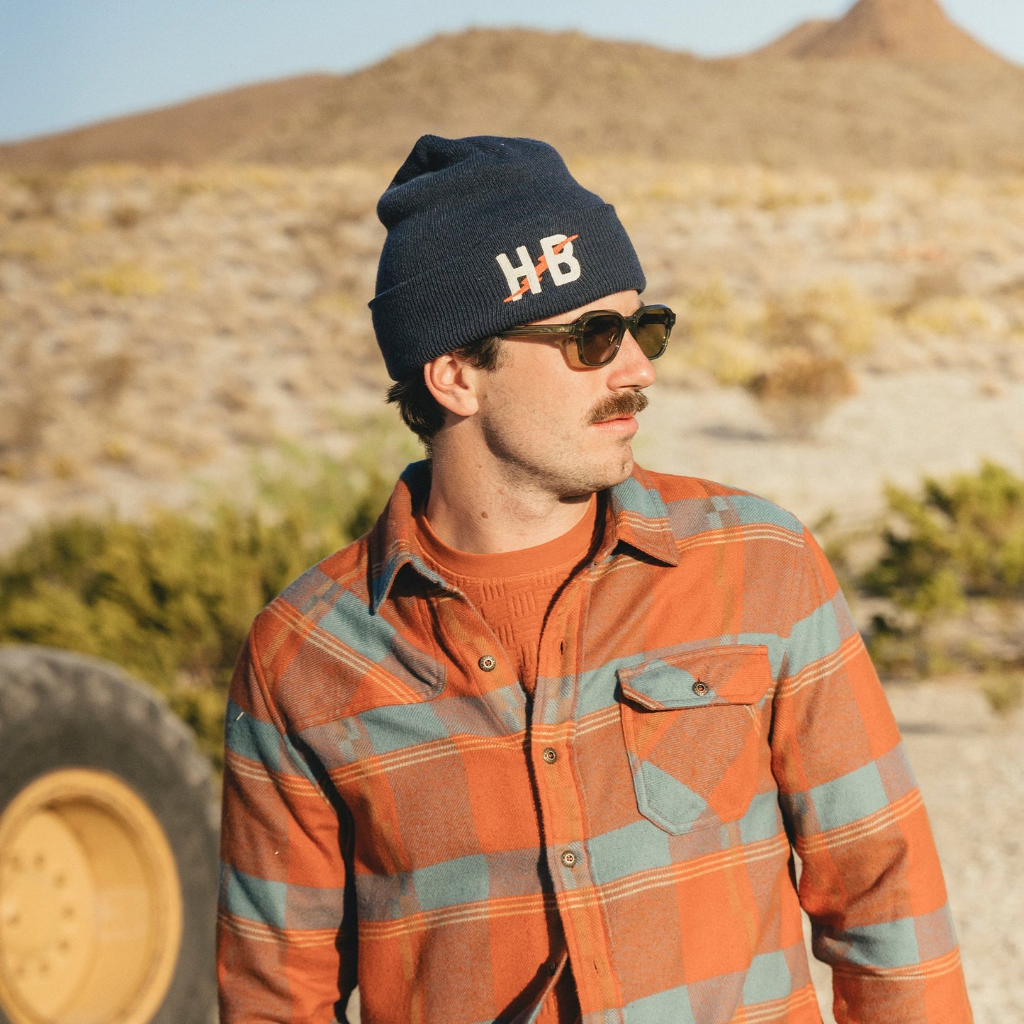 Command Beanie - Big HB : Deep Blue - View 2
