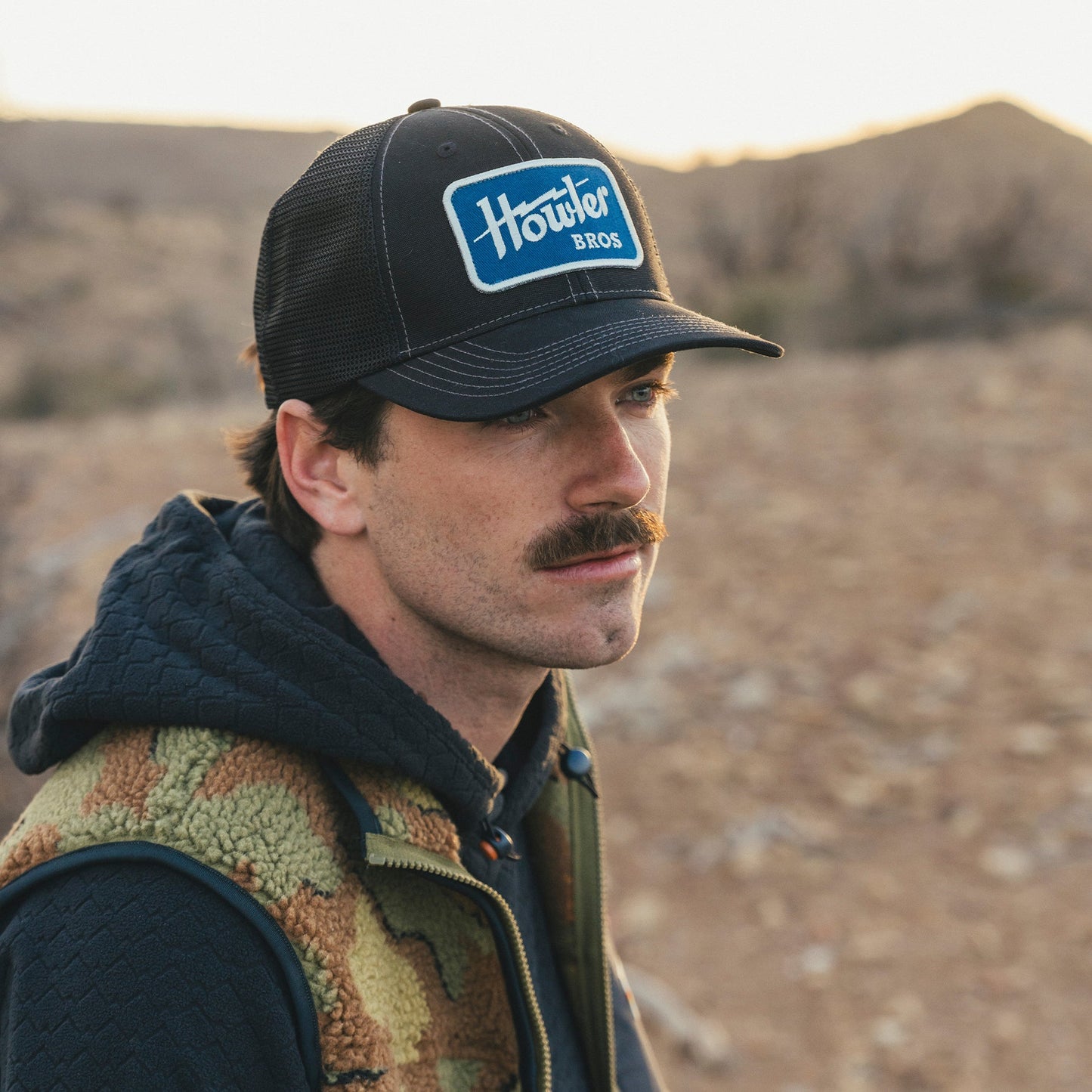 Howler Electric Standard Hat - Black Oxford - View 2