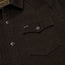 Banning Corduroy Snapshirt - Antique Black