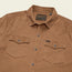 Banning Corduroy Snapshirt - Duck Brown