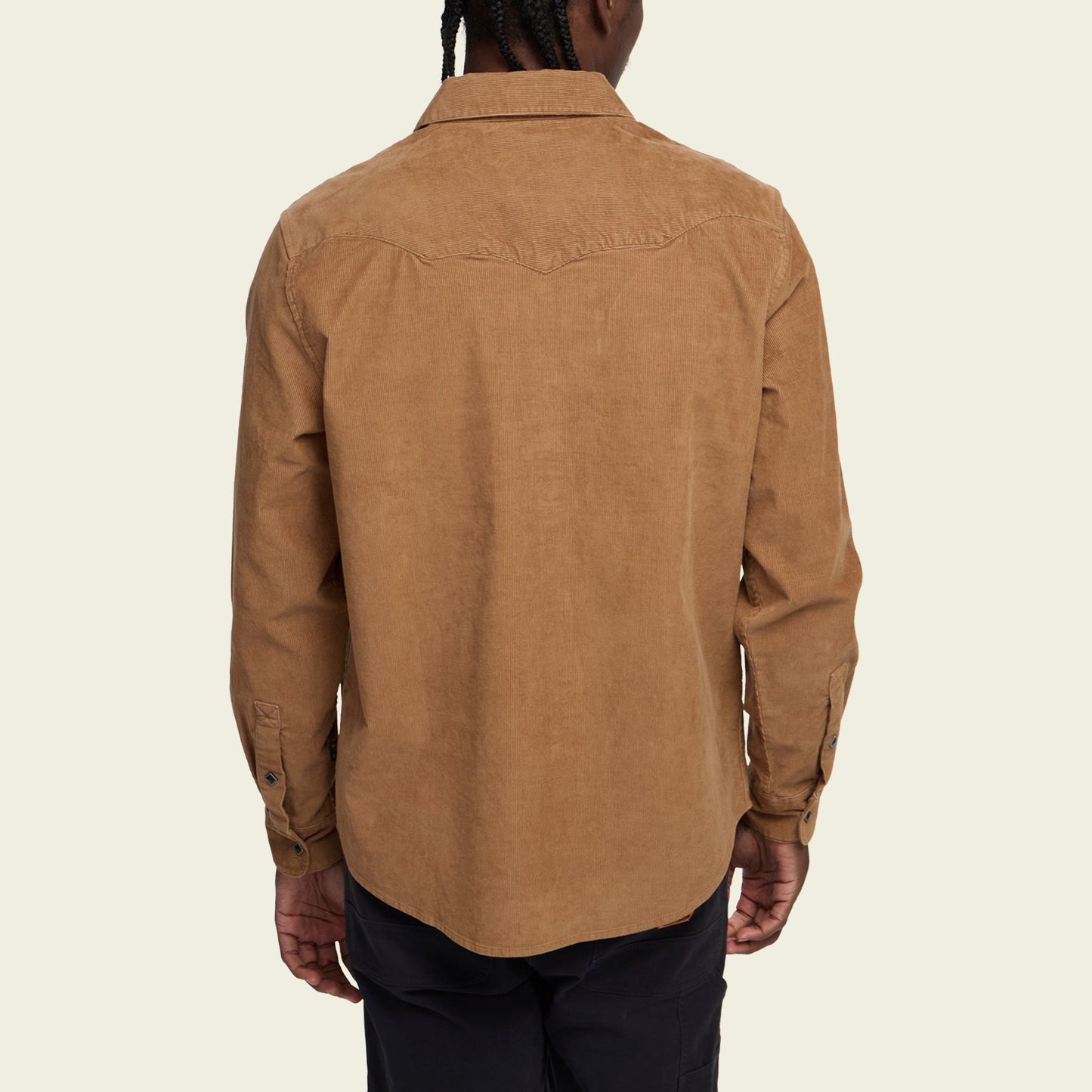 Banning Corduroy Snapshirt - Duck Brown - View 5