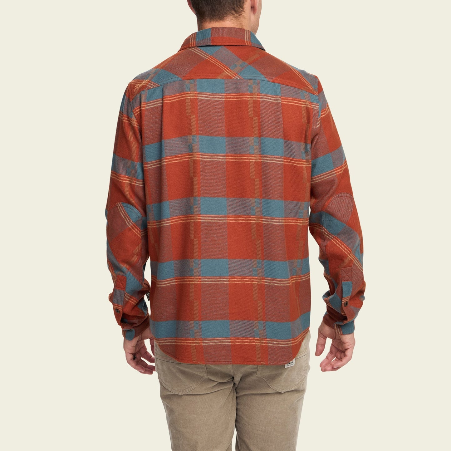 Harker's Flannel - Backdrop Plaid : Terracotta - View 5