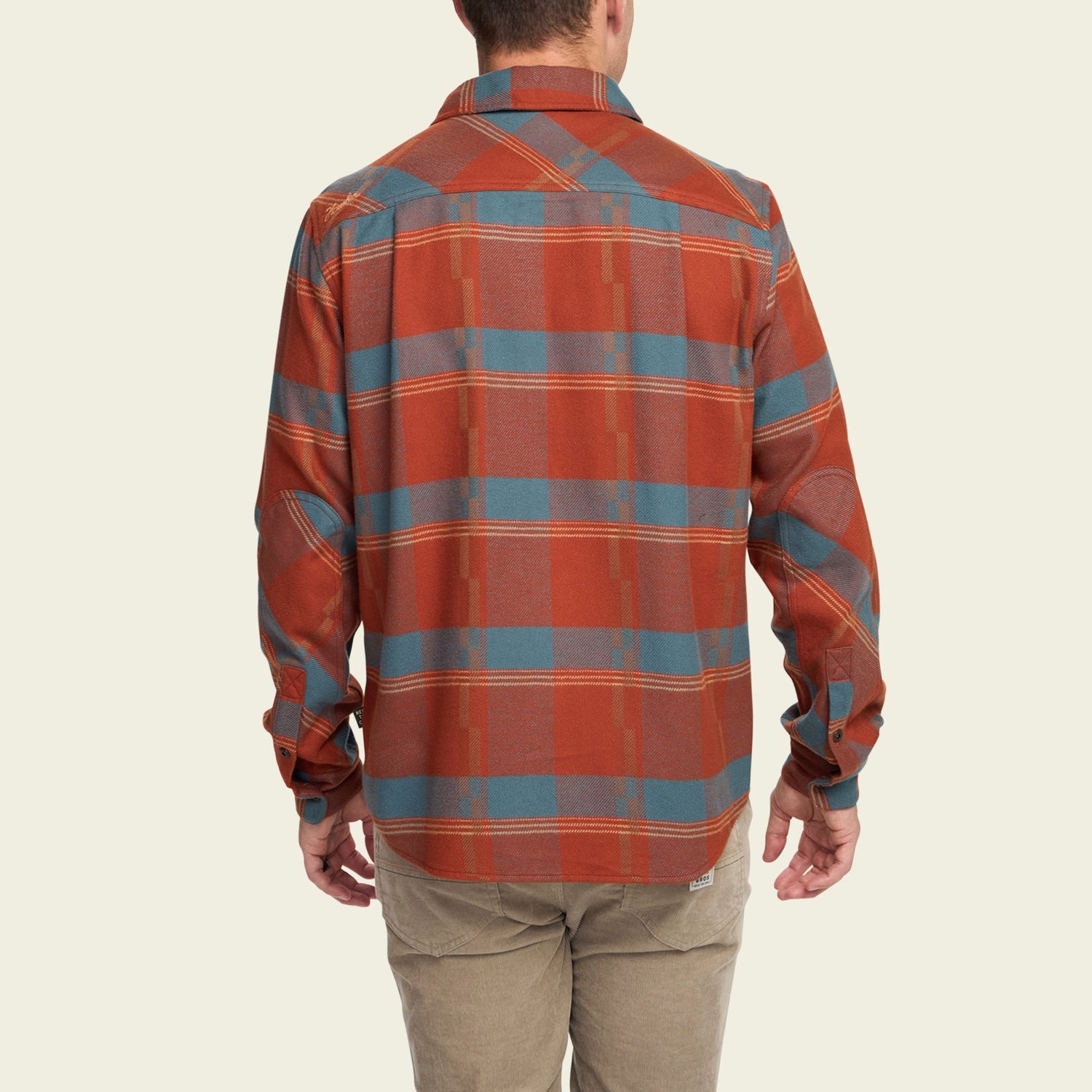 Harker's Flannel - Backdrop Plaid : Terracotta - View 5