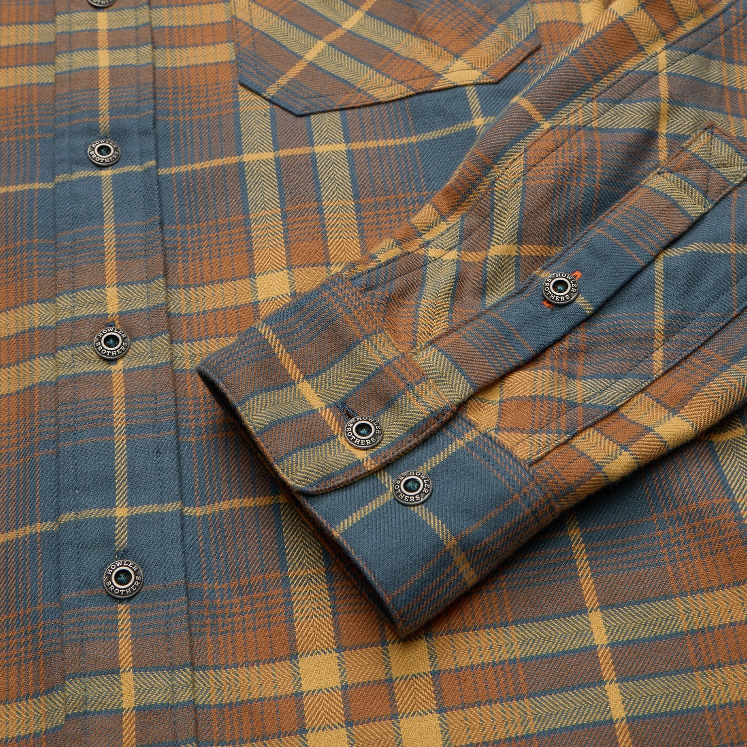 Harker's Flannel - Kempton Plaid : Stargazer - View 6