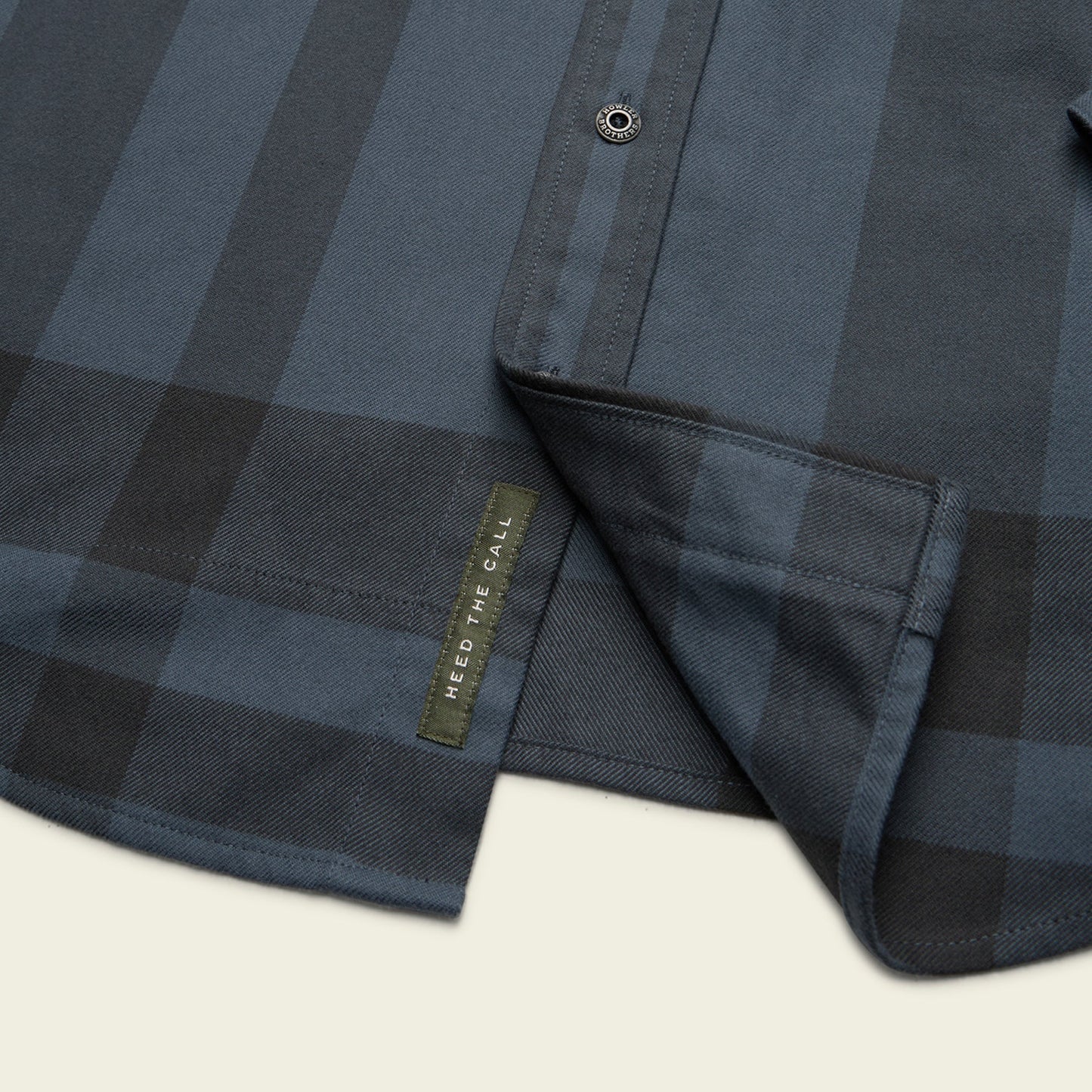 Harker's Flannel - Mega Plaid : Petrol - View 7