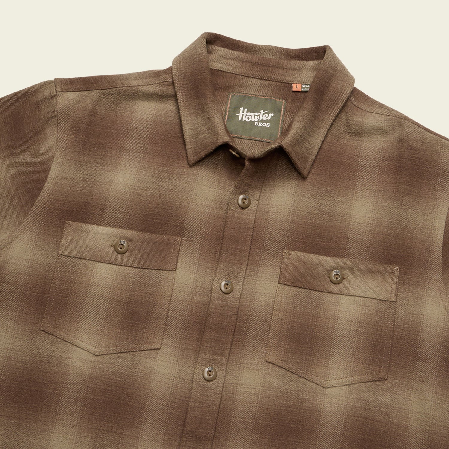 Rodanthe Blanket Flannel - Emmett Plaid : Aloe - View 3